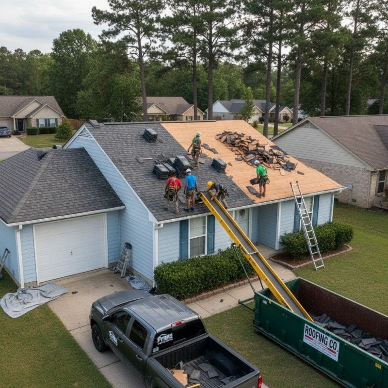 Roof Shingles Replacement in Fredericksburg, VA