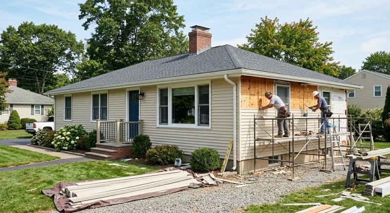 Damaged Siding Replacement in Stamford, CT