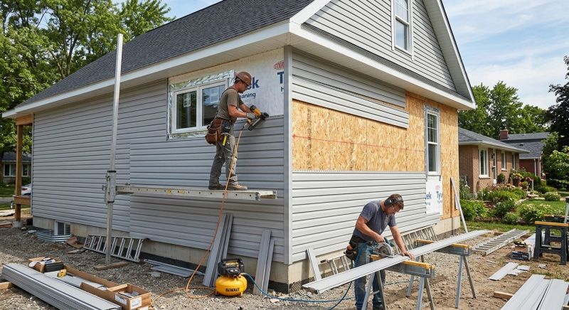 Garage Siding Installation in Nashua, NH