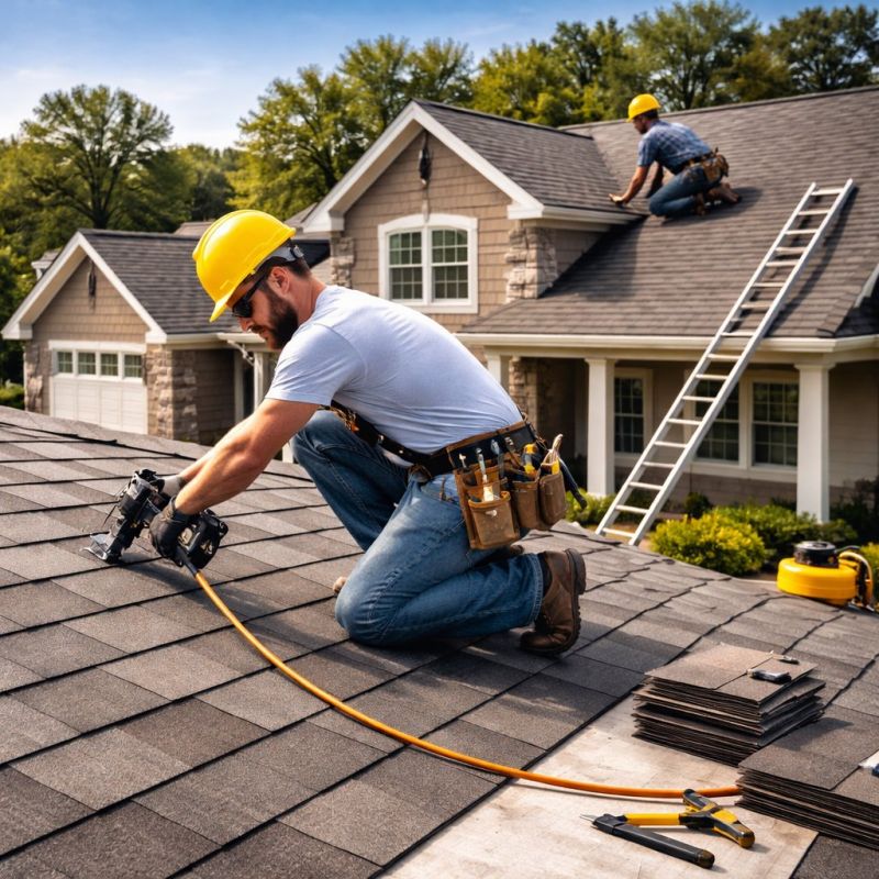 Porch Roofing Installation in Boston, MA